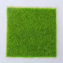 1 шт. искусственная трава поддельная газон трава миниатюрный кукольный домик декор украшения для домашнего сада искусственный газон