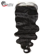 Красивые queen 10A бразильские человеческие волосы 6x6 прозрачного кружева закрытие объемная волна предварительно 130 плотности натуральные неокрашенные волосы