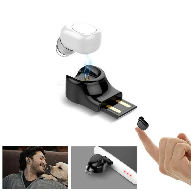 X11 Мини Bluetooth беспроводные наушники невидимые портативная гарнитура магнитная USB