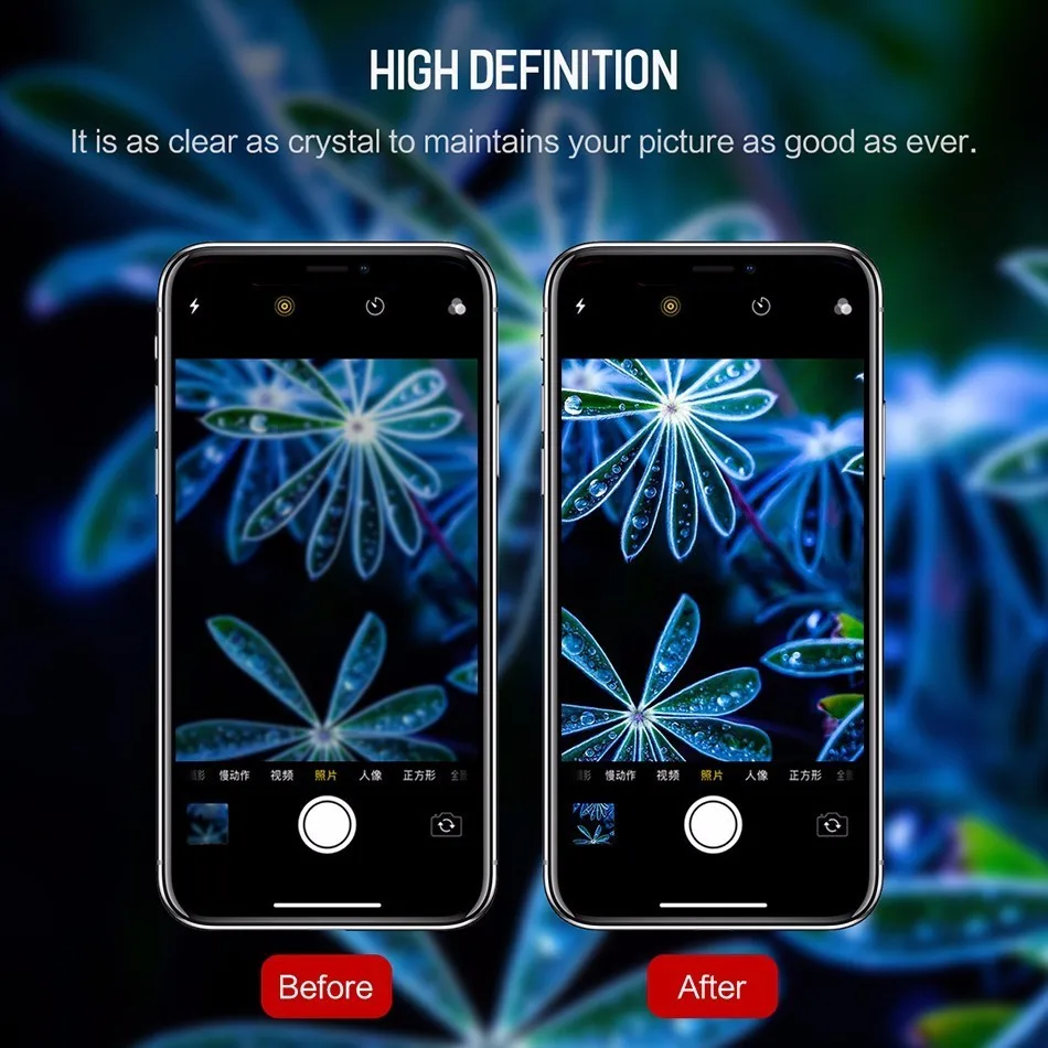 Защитное стекло закаленное для iPhone XS Max/XR/X/6/6s/7/8 Plus/25D|Защитные стёкла и плёнки| |