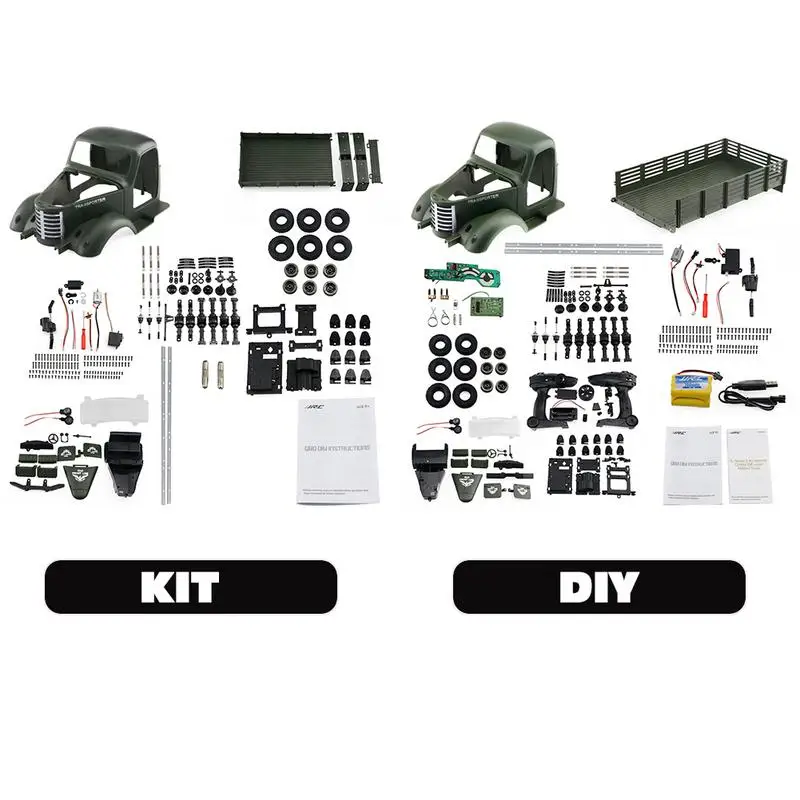 Радиоуправляемая Автомобильная игрушка для детей JJRC Q60KIT Q60DIY Transporter 1 DIY