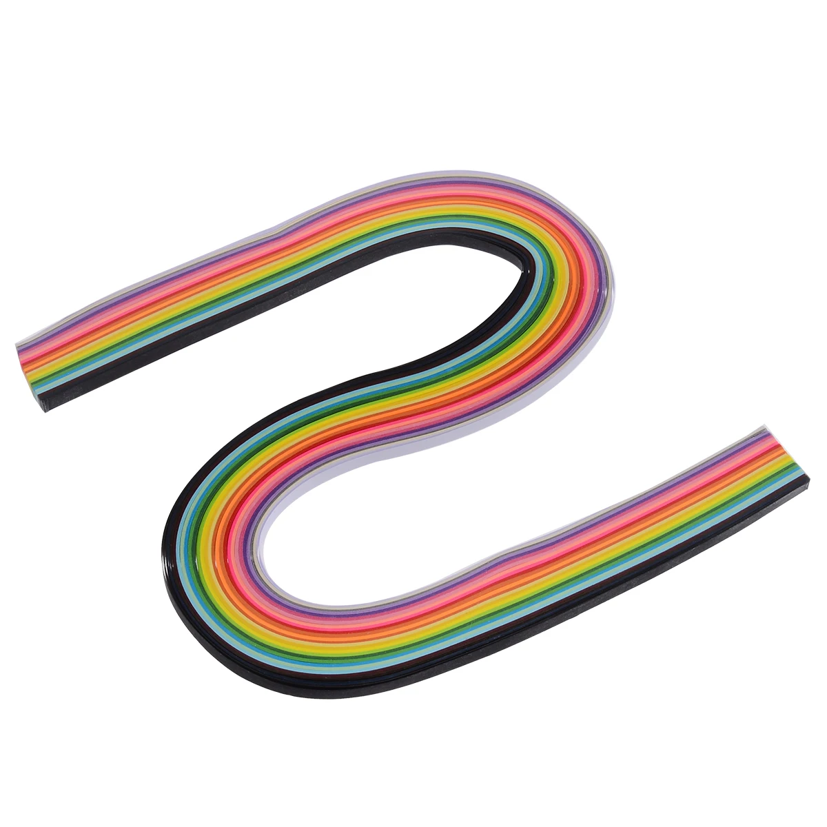 

160 Strips Colorful Paper Quilling Tools 2-Sizes Rolling Papercraft DIY Craft Tool for Decorating Scrapbooks Notebook