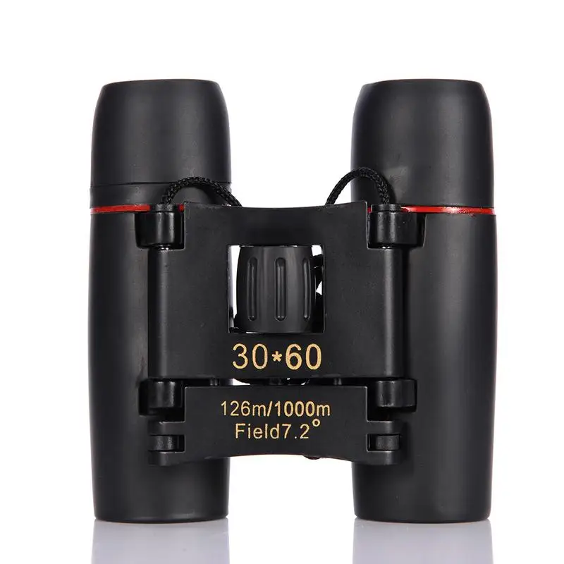 30X60 التكبير يوم للرؤية الليلية للطي مناظير تلسكوب زووم بصري مناظير