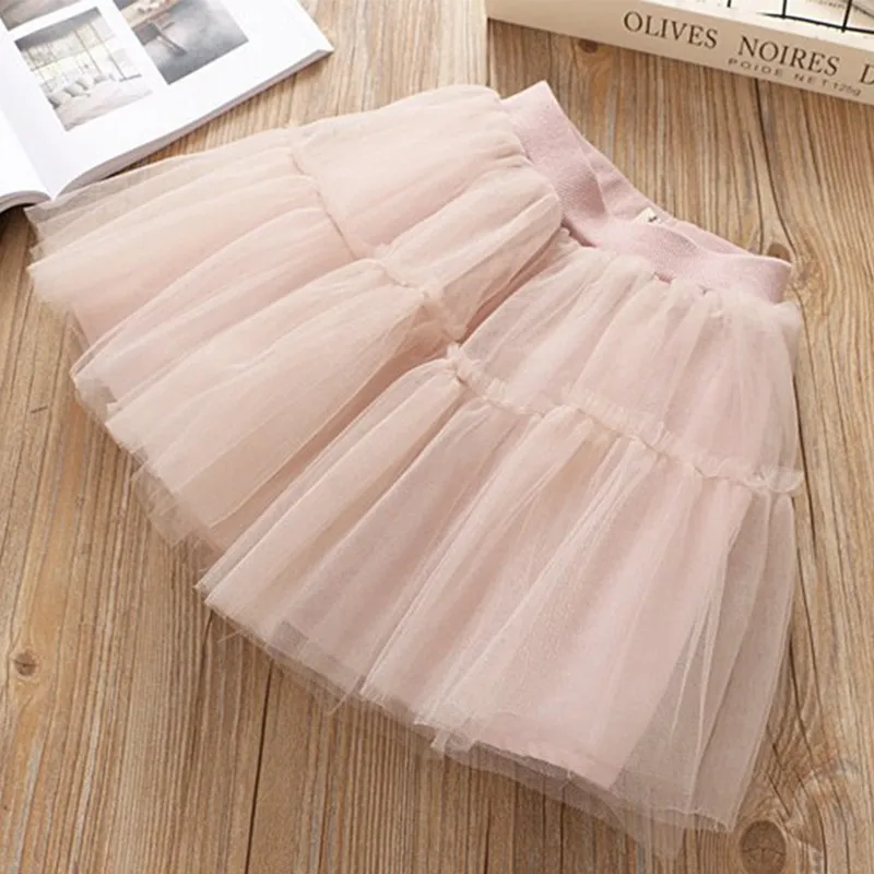 Girls Dresses  New Lovely Girls White Tee Shirt And Pink Dress  2Pcs Clothes Set Girls Easter Dress Children Clothing 