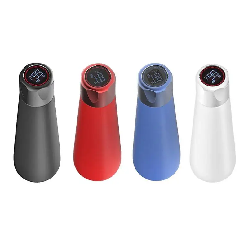 

400ML Stainless Steel Digital LED Display Water Bottle Waterproof Thermal Cup portable Mug Water Bottle With Timing Reminder