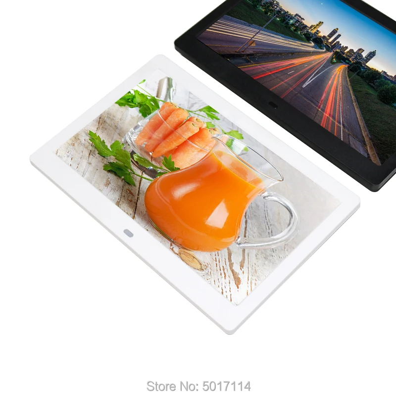 10 дюймовый светодиодный Подсветка HD 1024*600 полный Функция цифровая фоторамка