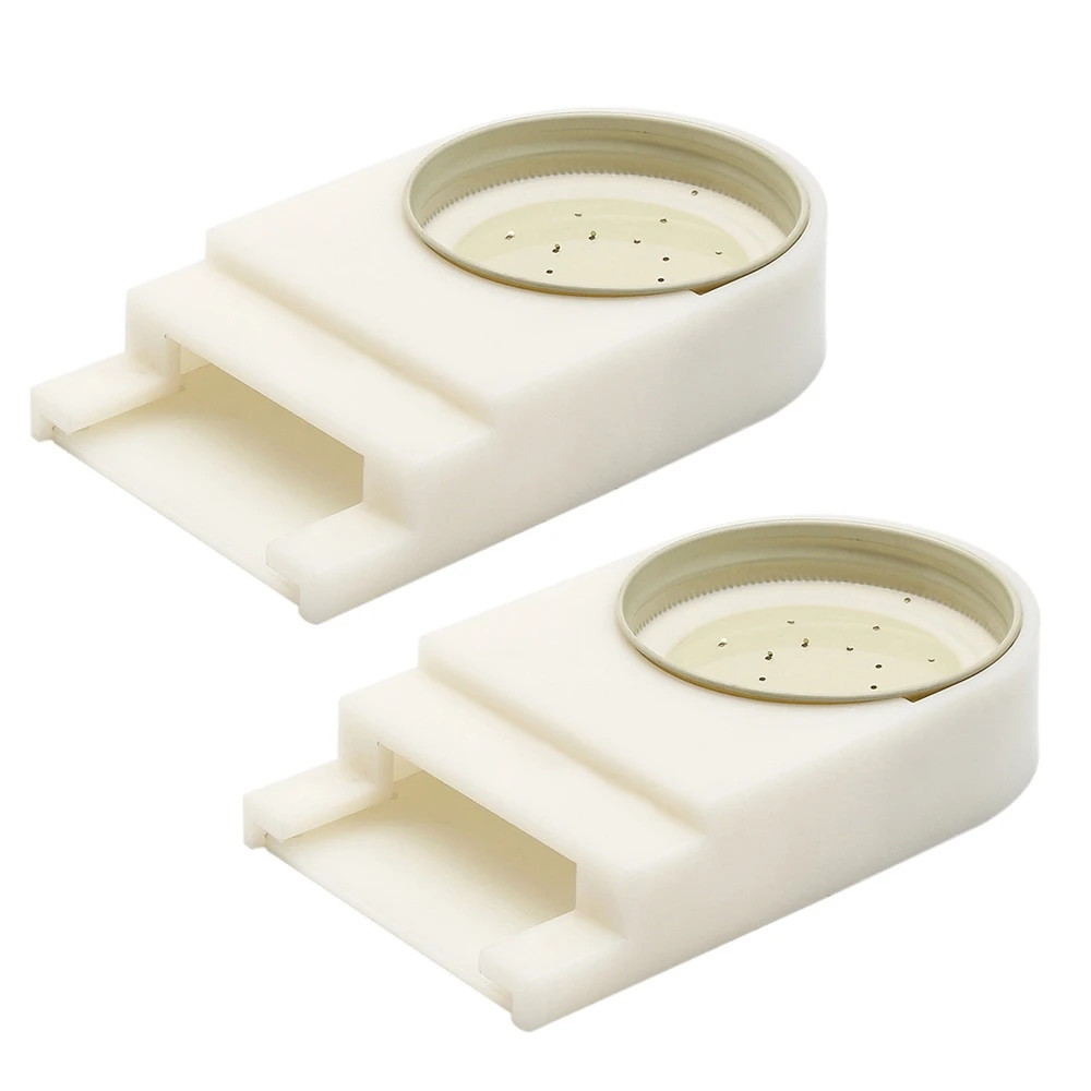 

Promotion! 2 Pack White Honey Beekeepers Beekeeping Beehive Entrance Feeder Tool Equip