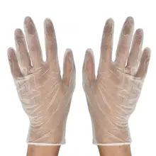 Защитные перчатки рабочие перчатки 100 шт. GPX3C одноразовая пудра Нескользящая Нитриловая Резина экзамен защитные перчатки Рабочая