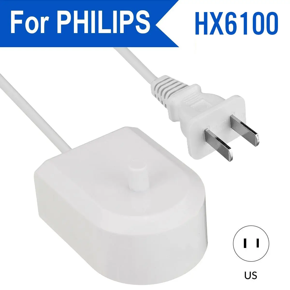 Electric Toothbrush Charger For Philips Sonicare Charger Base Travel Charger HX8140 HX8111 HX8211 HX8255 HX8240 US plug Electric Toothbrush Charger For Philips Sonicare Charger Base Travel Charger HX8140 HX8111 HX8211 HX8255 HX8240 US plug