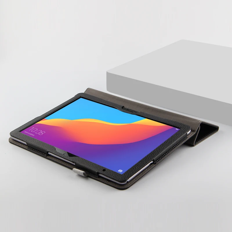 Чехол из воловьей кожи для Huawei MediaPad T5 10 AGS2 L09 L03 W09 1 &quotпланшетный ПК Защитный чехол