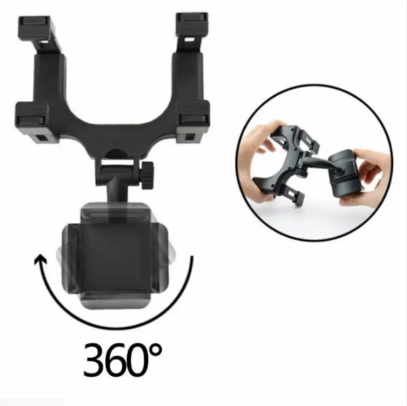  Auto Rückspiegel Halterung Halter Stehen Cradle Für Handy GPS Universal