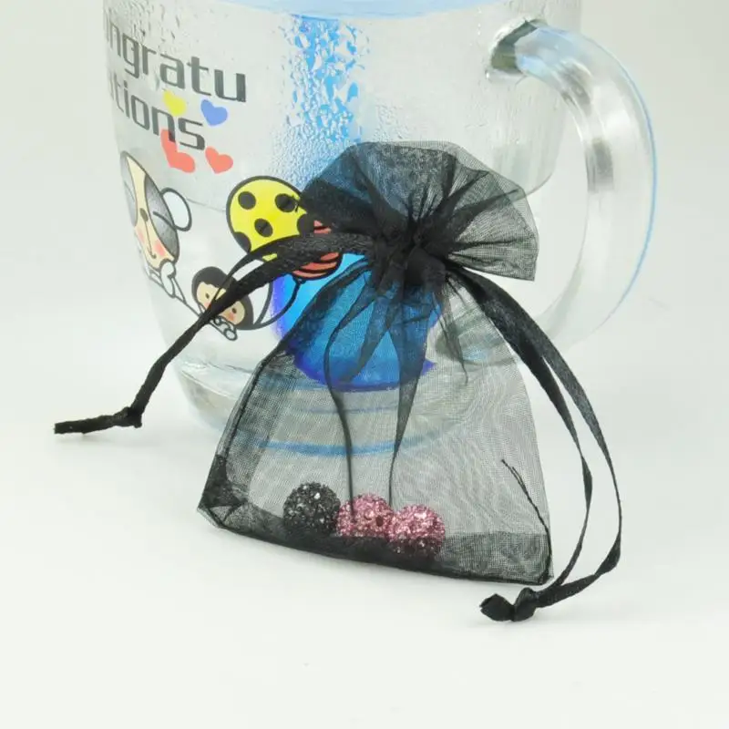 

AUGKUN 30pcs/set 7*9cm Transparent Cloth Packaging Bag Candy Bag Xmas Gift Bags Xmas For Christmas Birthday Party Wedding Favor