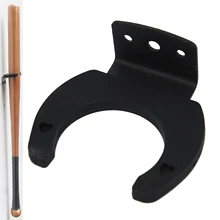 Rack-Stand Hanger-Holder Mounting-Kit Baseball Bat Wall-Mount Display Black with Easy-Instal