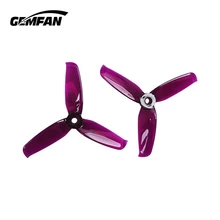 2 пары Gemfan Flash 4052 4,0x5,2 ПК 3-лопастной пропеллер 5mm монтажное отверстие для RC гоночный Дрон с видом от первого лица модели запчасть для мультикоптера Радиоуправляемый квадрокоптер