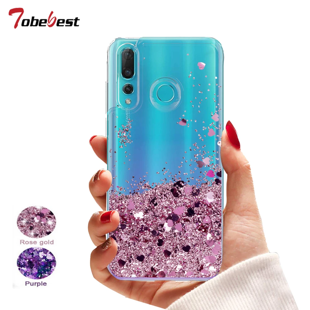 

Glitter Liquid Case For OnePlus 7 Pro Silicone Coque For One Plus 7 Pro Dynamic Qicksand Star Cover For One Plus 7 Pro