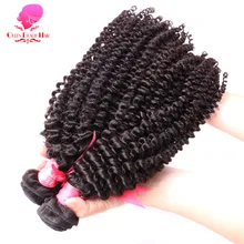 REGINA 1/3/4 Bundles Brasiliano Riccio crespo Pacchi Dei Capelli Umani di Remy del Tessuto Dei Capelli 8-30 pollici trama Dei Capelli di Colore naturale di Trasporto libero