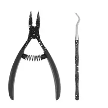 2 шт./компл. профессиональные Toenail уход инструмент кусачки для удаления вросшего ноготя Fixer кутикулы кусачки для ногтей файл комплект