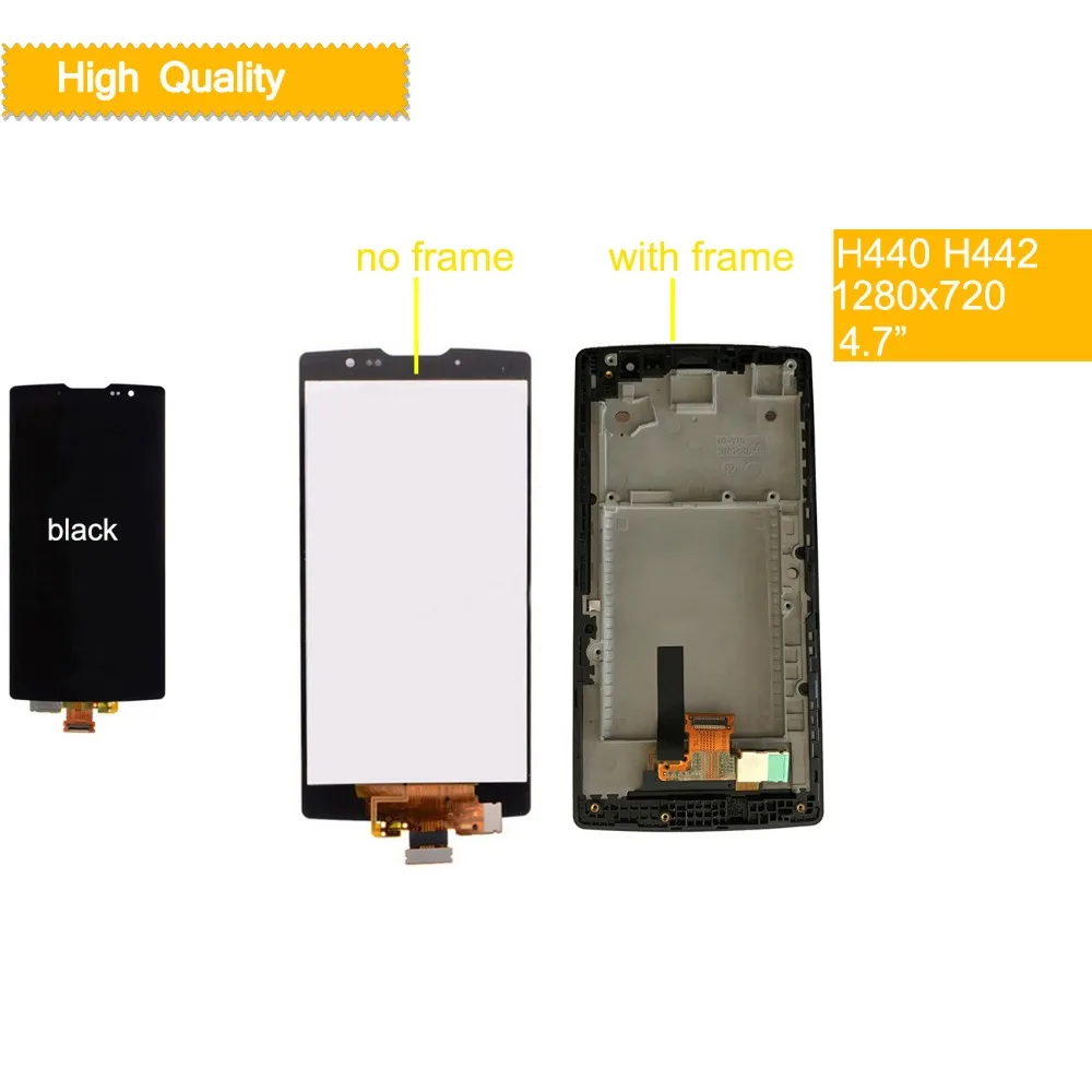 10 шт./лот 3g 4G LTE для LG Spirit ЖК-дисплей H440 H442 ЖК-сенсорный экран H422 H440N C70 Замена