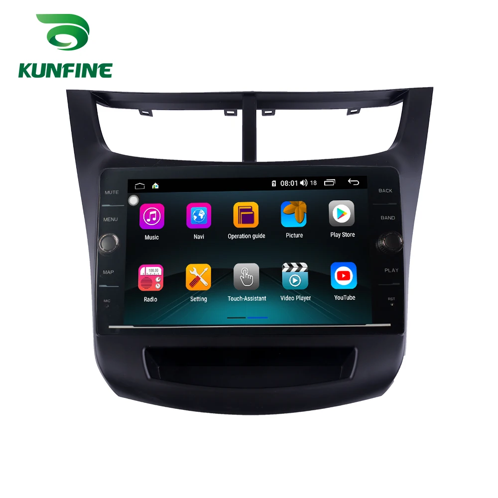 Excellent Octa Core RAM 4GB Android 8.1 Car DVD GPS Navigation Player Deckless Car Stereo For Chevrolet SAIL 2015 Radio Headunit Device 4