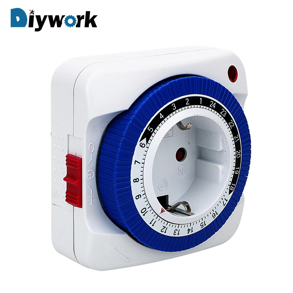 Buy DIYWORK Mechanical Timer Plug Socket Power Switch