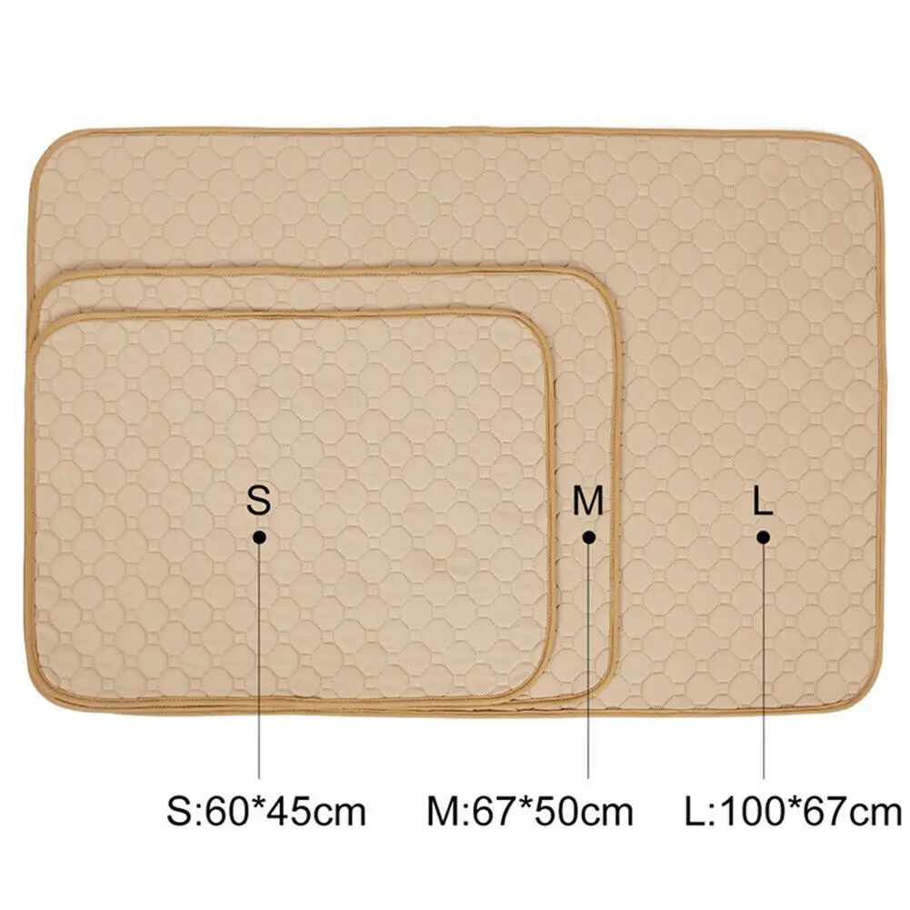 Новейший популярный полезный Тренировочный Коврик для щенков, собак, мочи, водонепроницаемый коврик S/M/L