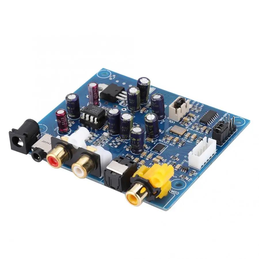 MP3 Earphone ES9038 Q2M I2S DSD Fiber Coaxial Input Decoder Board DAC Support I2S DSD PCM professinal mp3