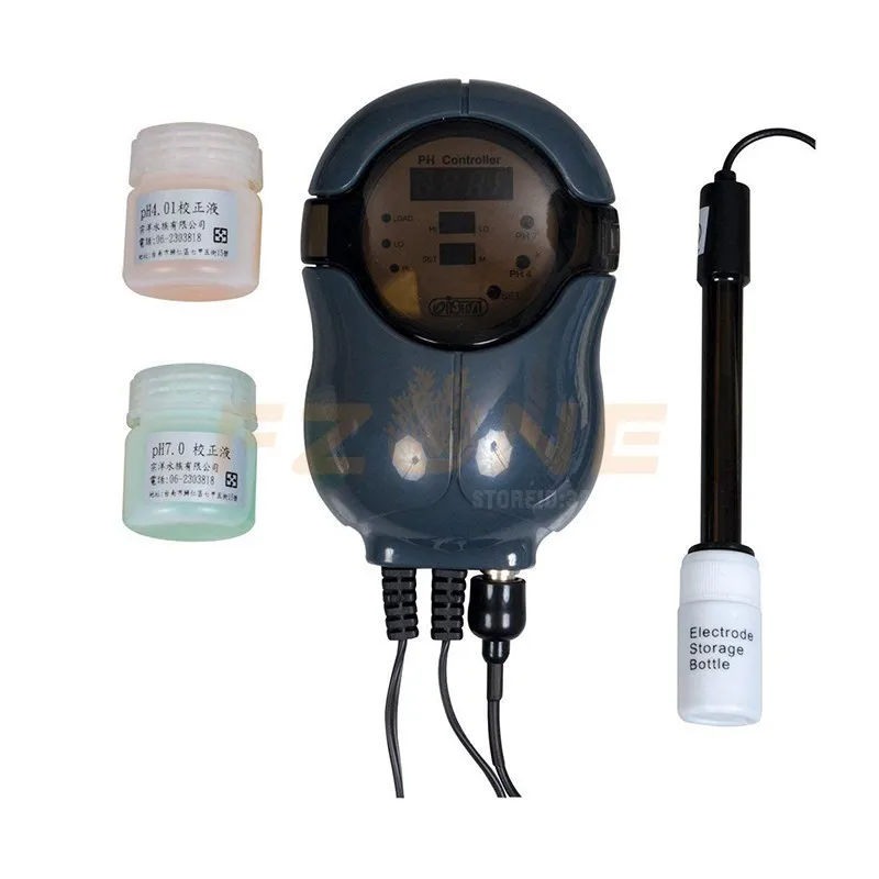

ISTA PH Automatic detection Controller Monitor probe included for both fresh sea water Accuracy PH4 PH7 tank Aquarium