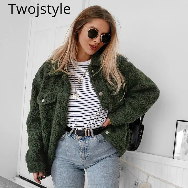 twojstyle winter warm jacket