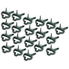 Pflanzenclips starke stabile Plant clips extra large for trellises Rose bow trellis etc (100 pcs)