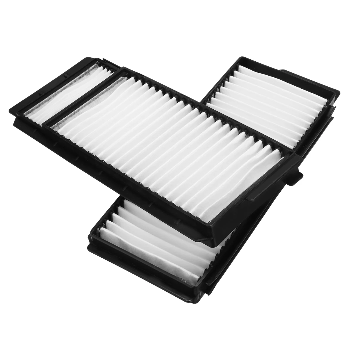 

Mayitr 2pcs/set White Cabin Air Filter BP4K-61-J6X OEM Air Filters For Mazda 3 Mazda 5