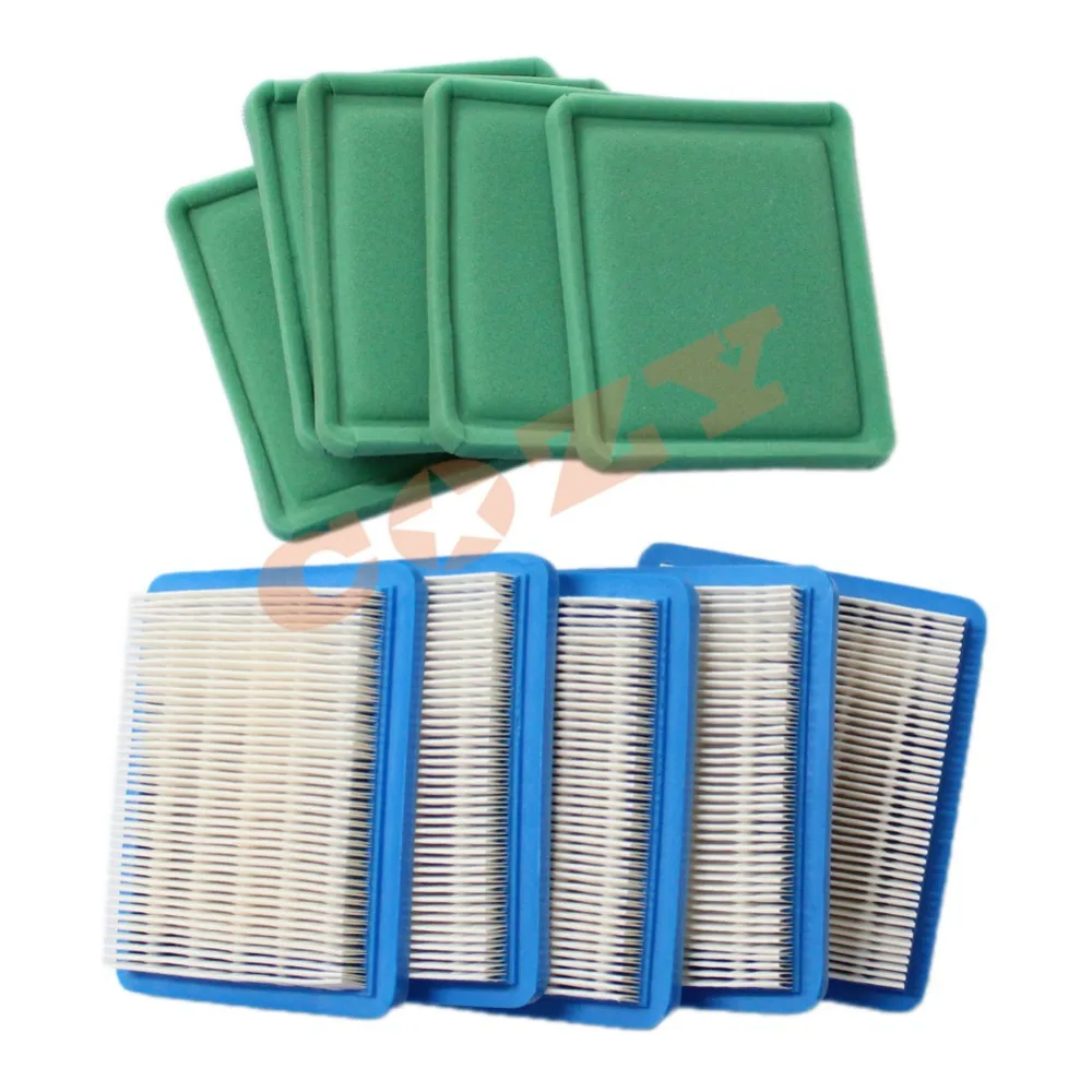 

5 sets Air Pre Filter for Briggs & Stratton 491588 491588S 399959 5043+ Pre 493537 050007 119-1909