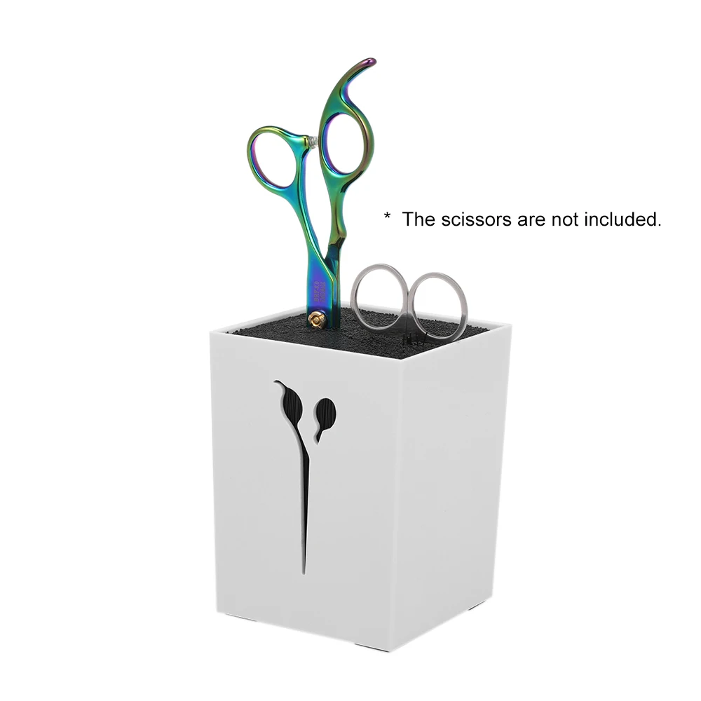 Professional Hairdressing Scissors Holder Stand Case Salon Hairdresser