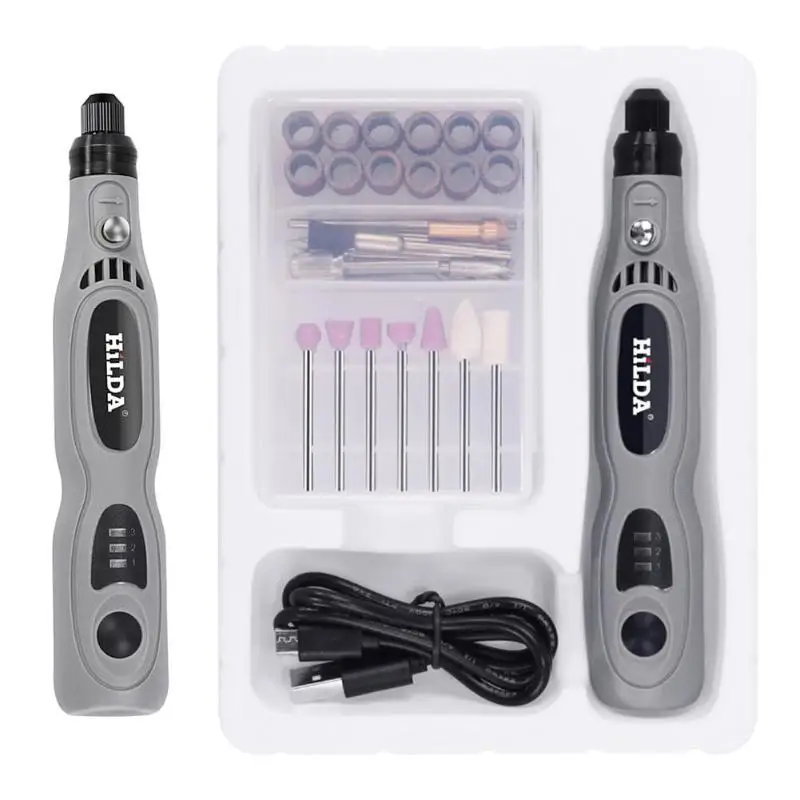 

3.6V Electric Drill Grinder Machine Mini Jade Carving Pen for Woodworking Polishing Punching Lithium Small Electric Mill