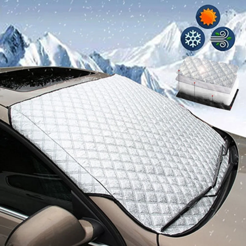 Новая мода Мороз щит автомобиль ветер экран крышка снег лед защита зимнее окно защитный экран