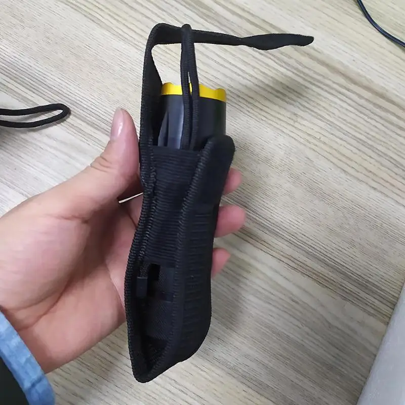 

Flashlight Pouch Torch Case for Belt Torch Cover Hunting Bags Accessories