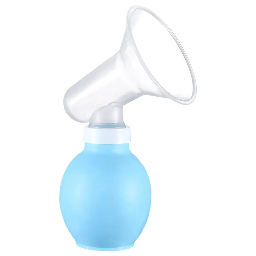 

Mother Silicone Breast Pump Easy Manual Milk Pump for Breast Large Suction Postpartum Milking Device Single Seios