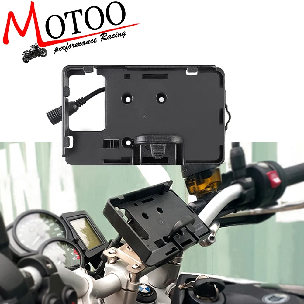

Motorcycle USB Charging Mobile Phone Holder Navigation Bracket For BMW R1200GS R 1200GS ADV F700 800GS CRF1000L Africa Twin