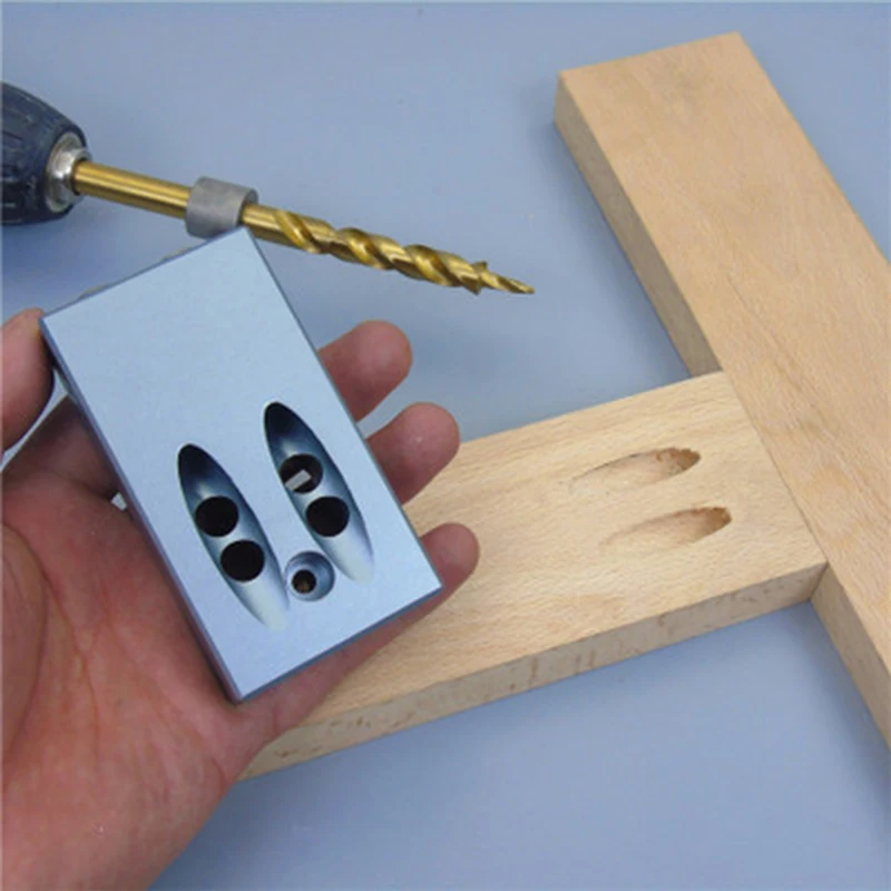 

Mini Kreg Style Pocket Hole Jig Kit System DIY Woodworking Tools 9.5MM