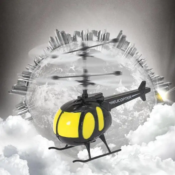 Children Induction Drone Aircraft Electric Mini Intelligent Suspending Aircraft  with LED light Above 14 years old Toy