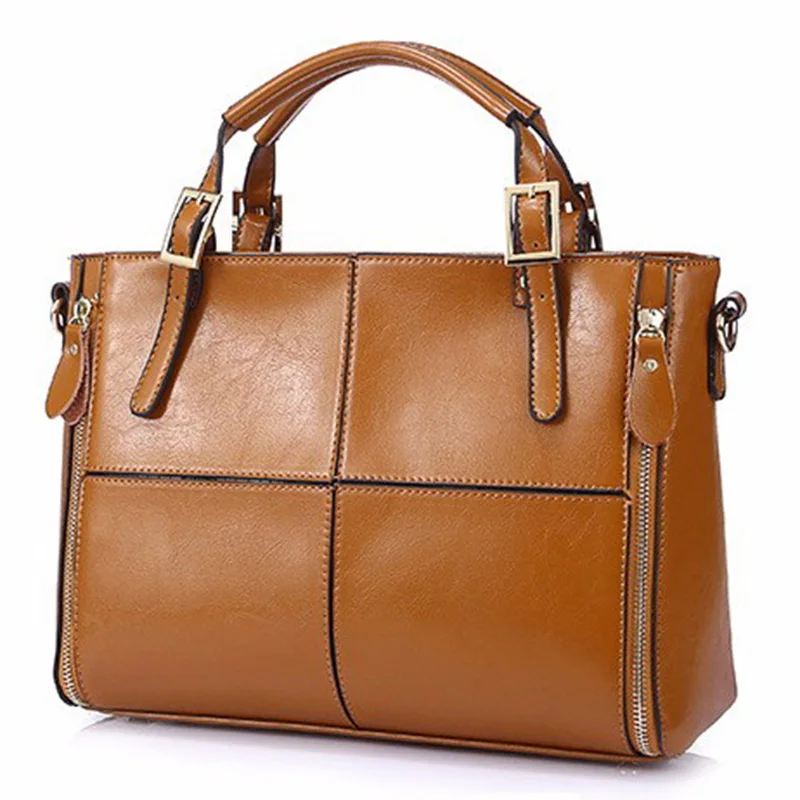 

Handbags Women Bags Designer Split Leather Bags Women Handbag Top-Handle Bags Female Shoulder Bags
