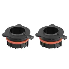 VODOOL 2 шт. автомобильный H7 светодиодный адаптер основы лампы держатель светодиодный держатель Фары Держатель для BMW E39 1/5 серии E60 520 530