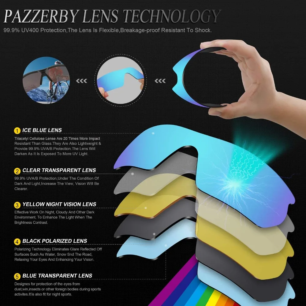 Polarized Mirrored Coating Replacement Lenses for-Oakley Jawbone Vented Frame Multi-Colors Polarized Mirrored Coating Replacement Lenses for-Oakley Jawbone Vented Frame Multi-Colors