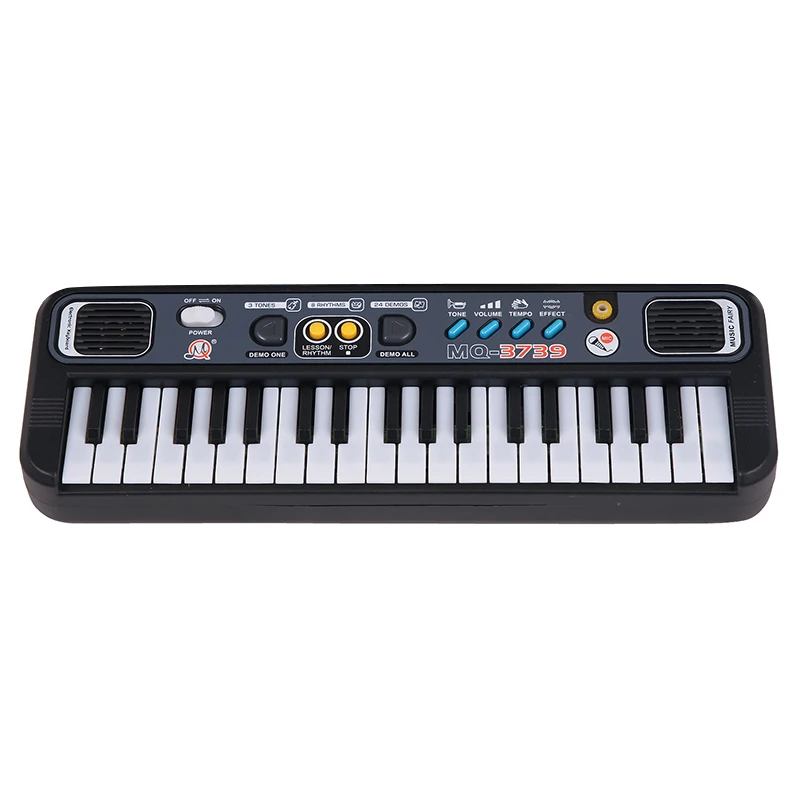 

Multifunctional Mini Electronic Piano With Microphone Abs Children Portable 37 Keys Digital Music Electone Keyboard Gift