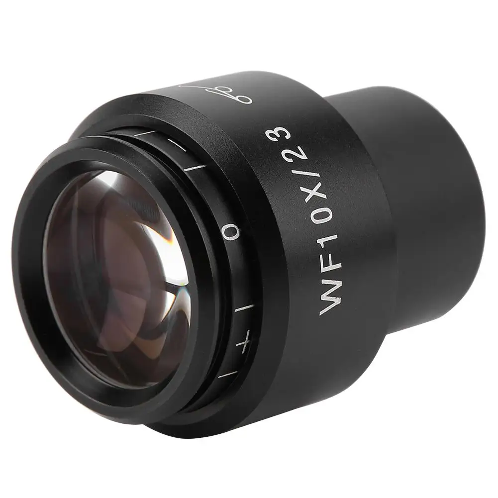 

Microscope Eyepiece WF10X/23 Microscope Wide Angle Eyepiece Ocular Eyepoint Lens Adjustable Wide Field 30mm GWF004