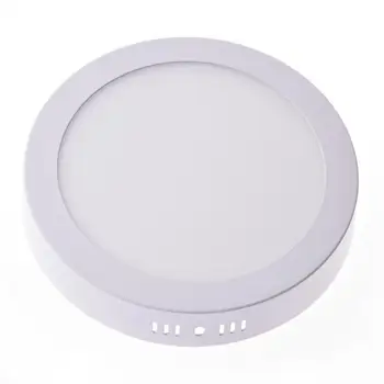 

6W/12W/18W/24W LED Round Panel Light AC85-265V Surface Mounted Downlight LED White Light Ceiling Down Panel Light +Screws Driver