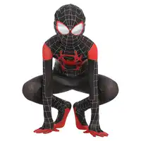 Kids Spiderman Kostuum Nieuwe Spider-Man In De Spider-Vers Miles Morales Cosplay Kostuum Zentai Suit Halloween Kostuum voor Kids