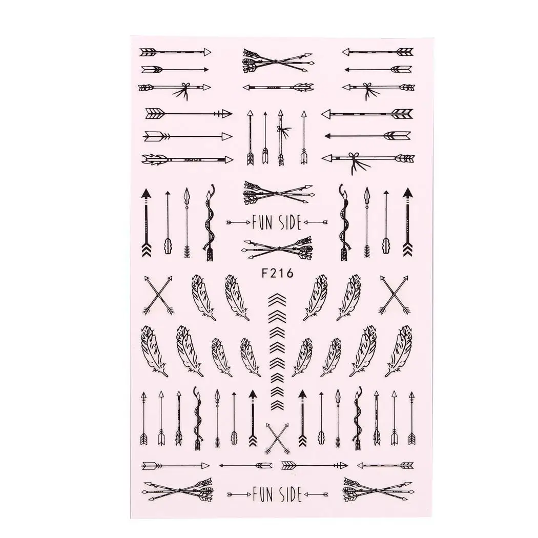 

Sticker 3D 4cm 9 Sticker 3 Patterns sticker 4x15 1inch Nail Adhesive 70x6 Fashion Different Waterproof