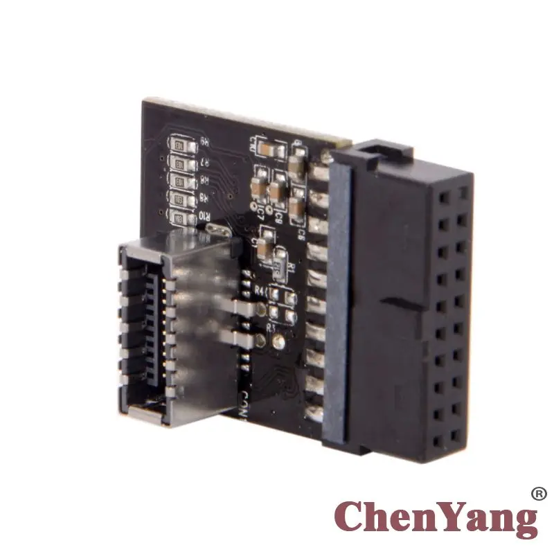 Chenyang USB 3 0 20pin штыревой разъем для 1 Передняя панель удлинитель адаптер