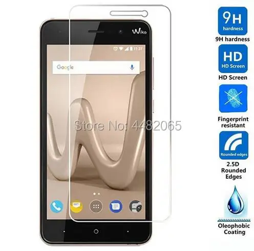 2pcs For Wiko Lenny 4 Tempered Glass 9H Cover Protective Film Front Saver LCD Screen Protector Guards | Мобильные телефоны и