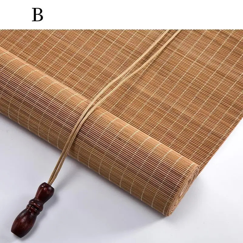 Свадебные украшения Tela Rolety Volet Roulant Shades Bamboo Cortinas Estores abillables Para Ventanas Persianas